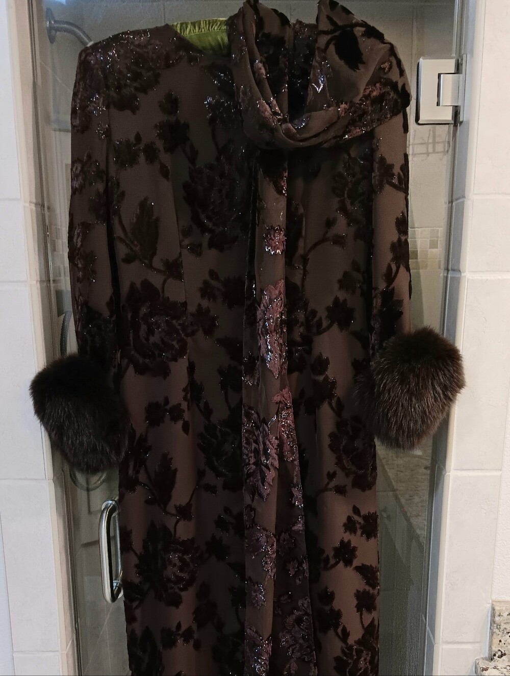 Victor Costa Vintage Maxi Dress